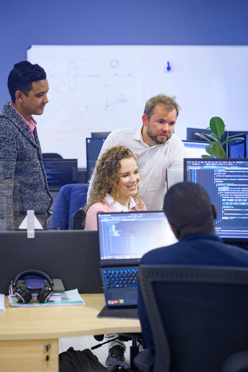 Custom Software Development USA team at work